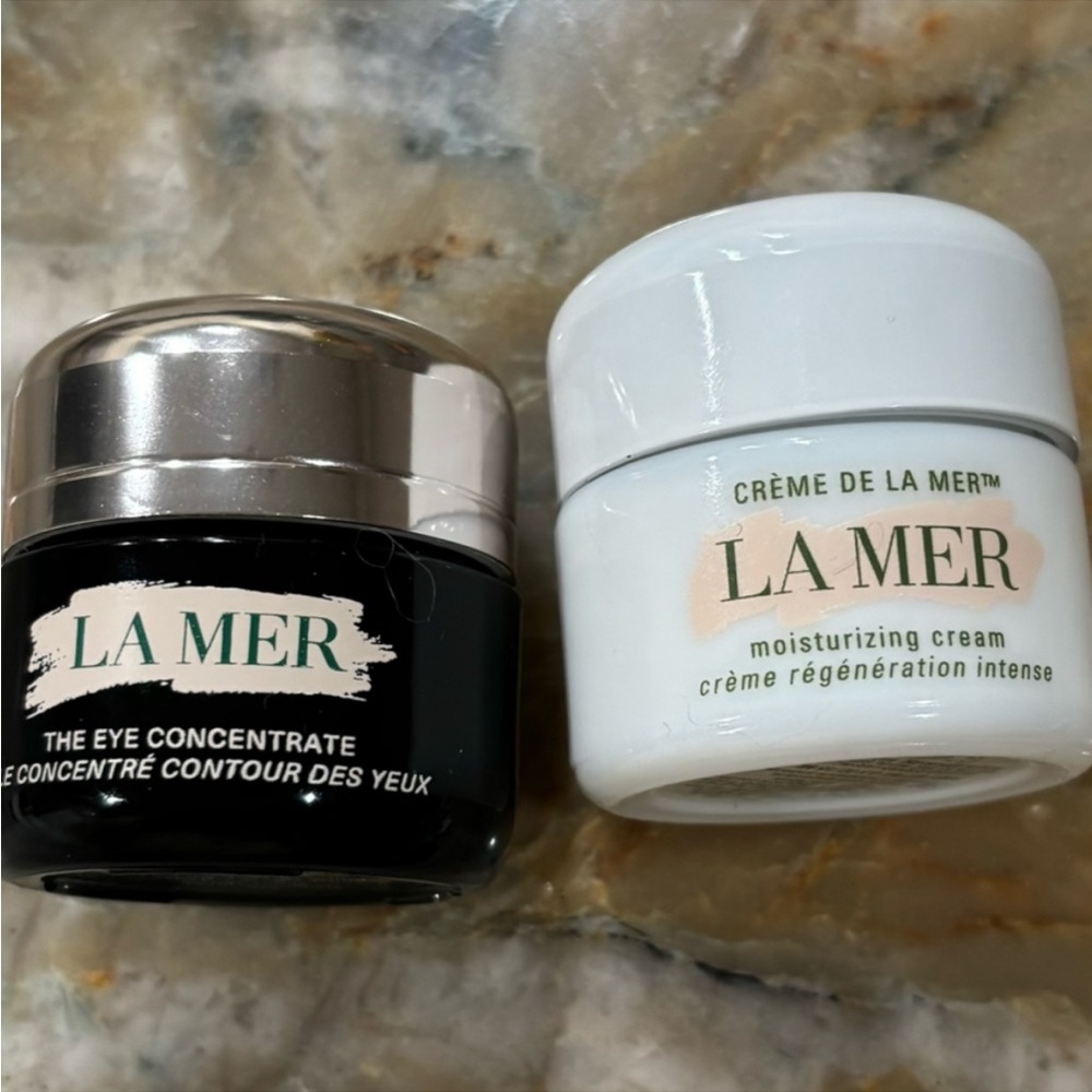 La Mer empty jars container